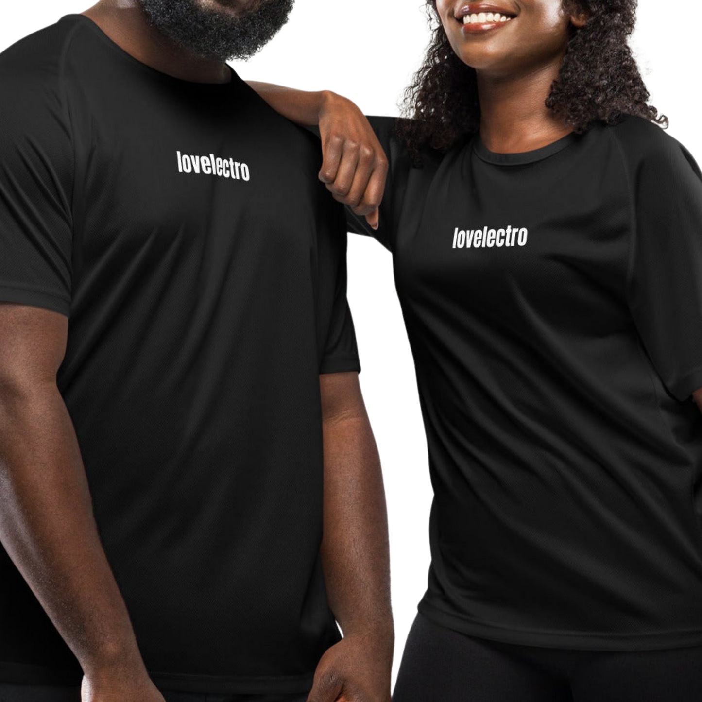 LOVELECTRO Unisex Mesh Performance Jersey – Built for Movement & Nightlife Energy