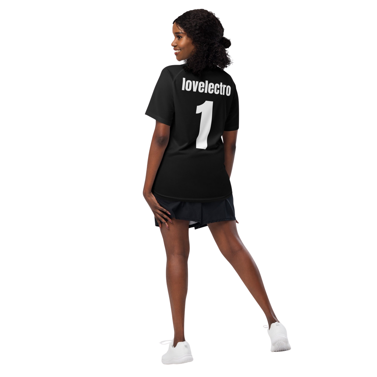 LOVELECTRO Unisex Mesh Performance Jersey – Built for Movement & Nightlife Energy